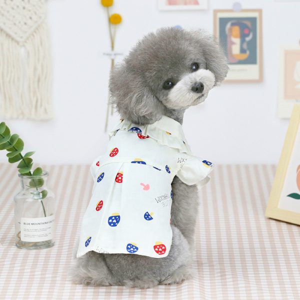⁦Pet Clothes Puppy Clothes Thin Pet Clothes⁩ - الصورة ⁦3⁩