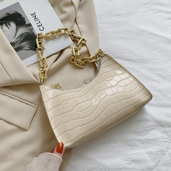 ⁦Fashion Acrylic Chain Underarm Bag⁩ - الصورة ⁦5⁩