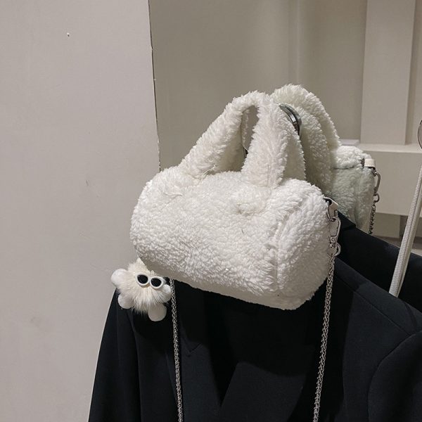 ⁦Versatile One Shoulder Messenger Bag Lovely Pillow Bag⁩ - الصورة ⁦4⁩