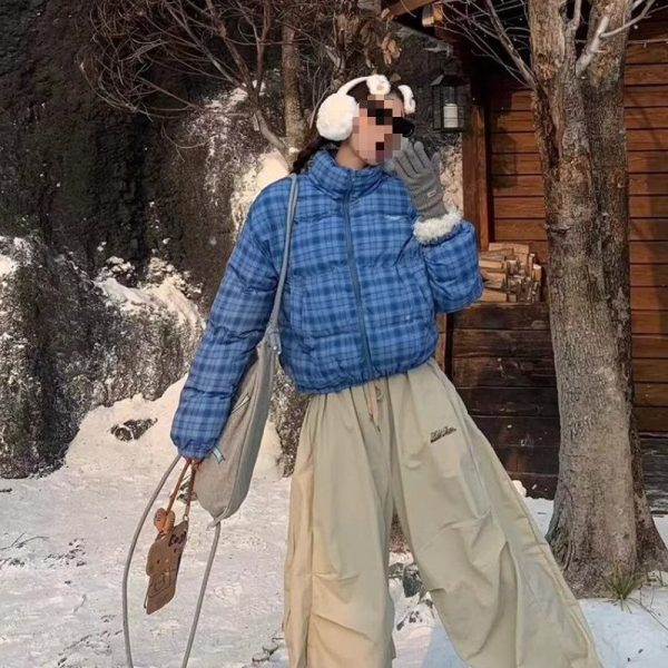 ⁦Winter New Dopamine Short Warm Down Cotton Jacket⁩ - الصورة ⁦4⁩