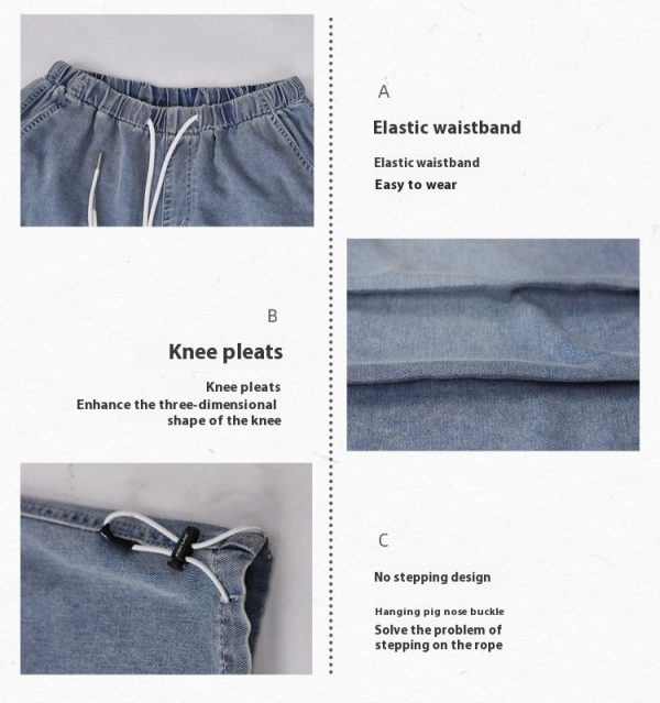 ⁦All-match American Retro Jeans For Women⁩ - الصورة ⁦5⁩
