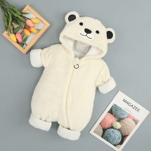 ⁦Clothes Plus Cotton Onesies, Cotton Clothes, Baby Clothes, Baby Clothes⁩ - الصورة ⁦3⁩