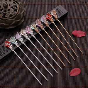 Women's Antique Simple Mulan Accessories Tassel Retro Hanfu Hairpin