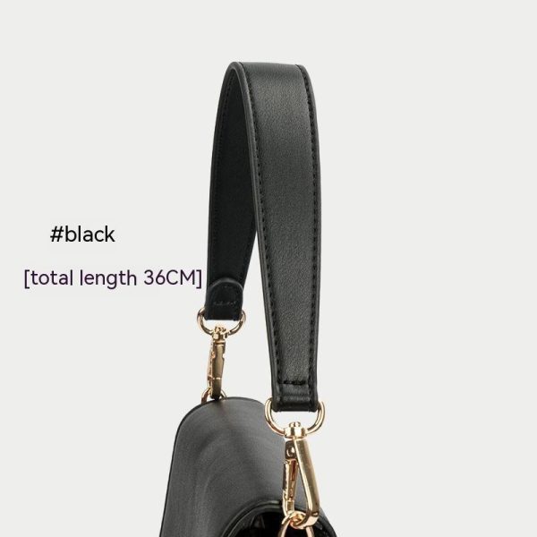 ⁦Bucket Bag Short Leather Shoulder Strap Accessories⁩ - الصورة ⁦7⁩