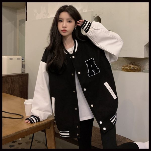 ⁦New Loose And Slim Tops Long-sleeved Jackets Short Coats⁩ - الصورة ⁦4⁩