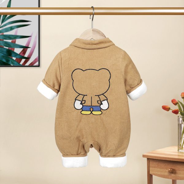 ⁦Infant Autumn Clothes Clothes Spring Double Layer⁩ - الصورة ⁦6⁩