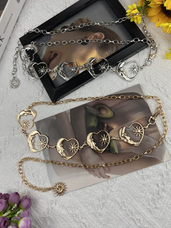 ⁦Love Metal Waist Chain Accessories For Women⁩ - الصورة ⁦4⁩