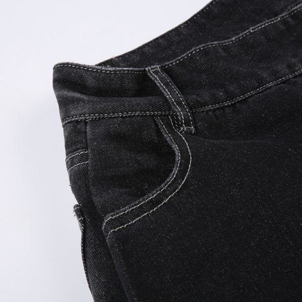 ⁦Summer Pleated Loose Pants Casual Fashion Jeans⁩ - الصورة ⁦10⁩