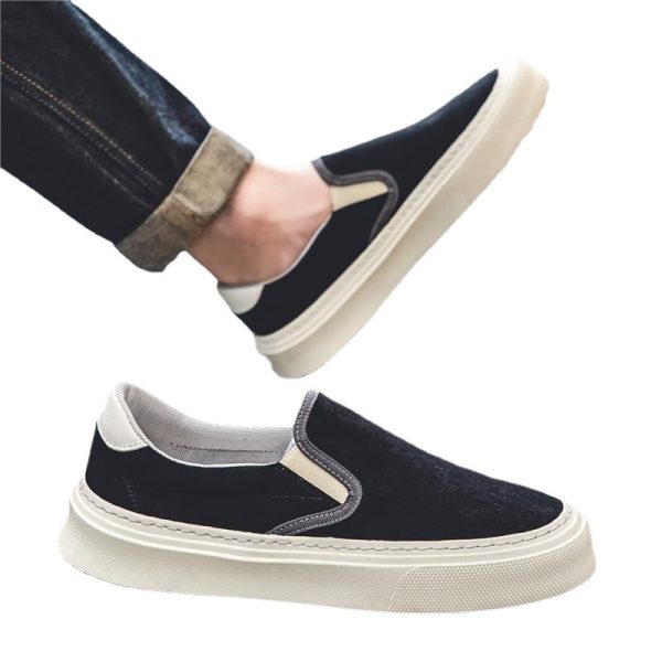⁦Summer Breathable New Canvas Shoes Men⁩ - الصورة ⁦4⁩