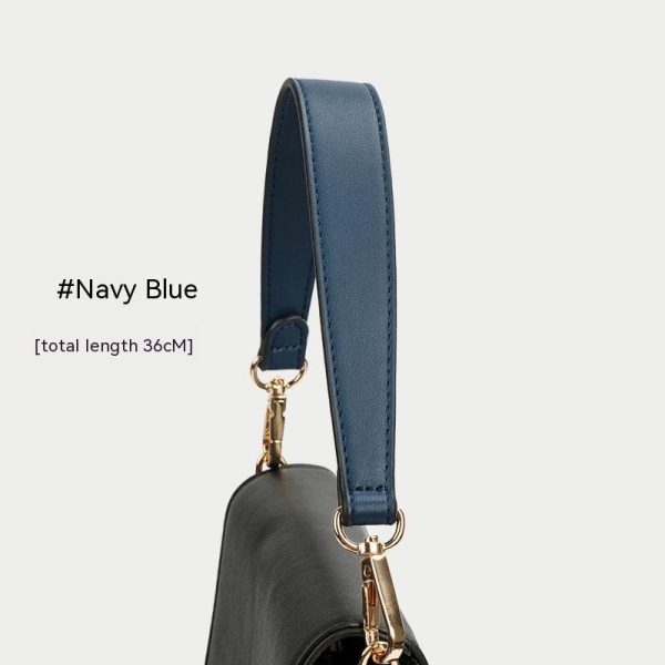 ⁦Bucket Bag Short Leather Shoulder Strap Accessories⁩ - الصورة ⁦4⁩