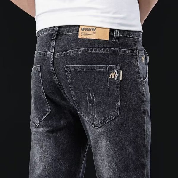⁦Summer Thin Stretch Jeans For Men⁩ - الصورة ⁦3⁩