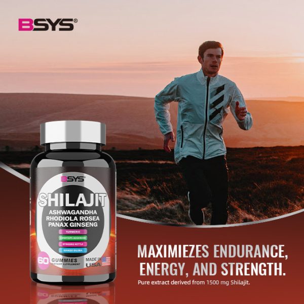 ⁦BSYS 8IN1 SHILAJIT GUMMIES 60'S⁩ - الصورة ⁦4⁩