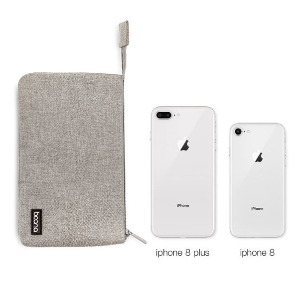 ⁦Storage Bag Data Cable Power Bank Mobile Hard Drive Accessories Finishing⁩ - الصورة ⁦7⁩