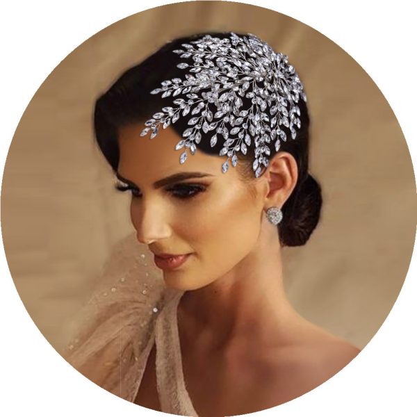 ⁦Wedding Dress Accessories Updo Hair Band⁩ - الصورة ⁦6⁩