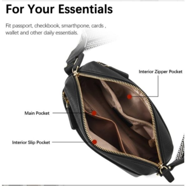 ⁦Women's Fashion Personalized Leather Shoulder Bag⁩ - الصورة ⁦2⁩