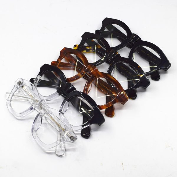 ⁦Women's Thick Retro Plate Glasses⁩ - الصورة ⁦2⁩