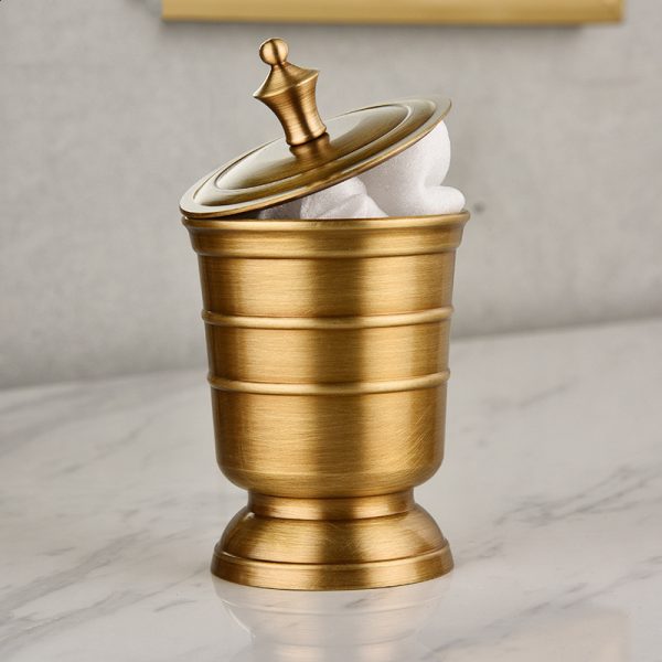 ⁦Bronze Bathroom Accessories Set⁩ - الصورة ⁦5⁩