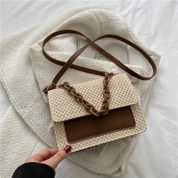 ⁦Women's Simple Fashion Pearl Handbag⁩ - الصورة ⁦4⁩