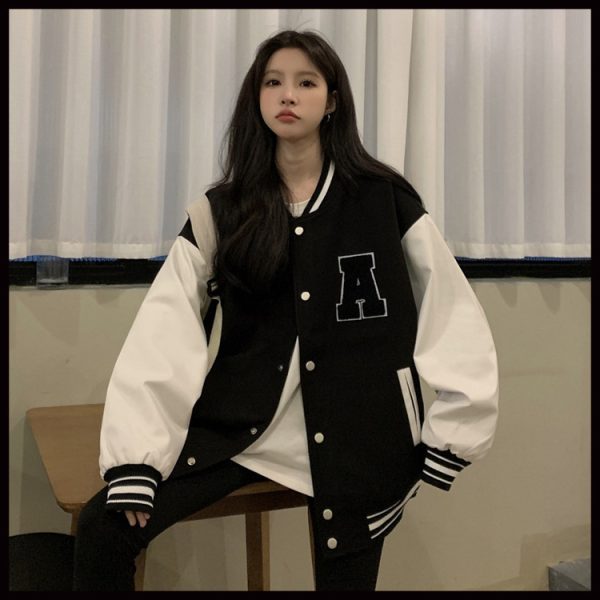 ⁦New Loose And Slim Tops Long-sleeved Jackets Short Coats⁩ - الصورة ⁦5⁩