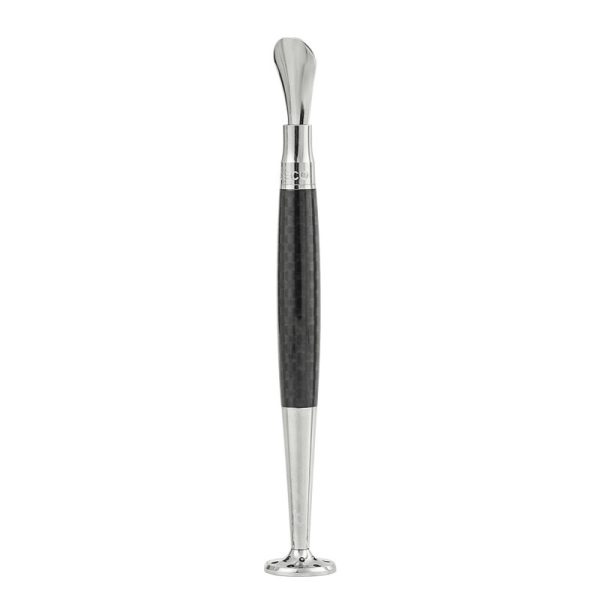 ⁦Concave Spoon Flower Anti-flameout Tobacco Pipe Pressing Bar Rosewood Pipe Accessories⁩ - الصورة ⁦6⁩