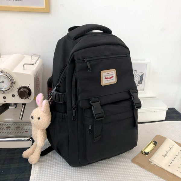 ⁦Women's Fashion Simple Large Capacity Backpack⁩ - الصورة ⁦4⁩