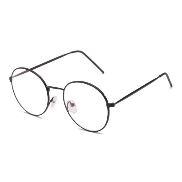 ⁦Anti Blue Glasses Metal Round Fashion⁩ - الصورة ⁦2⁩