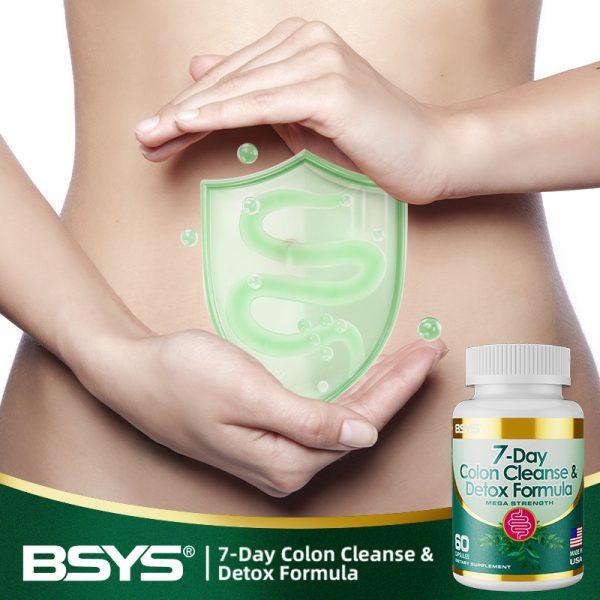 ⁦7-Day Colon Cleanse & Detox Formula Capsulese⁩ - الصورة ⁦7⁩