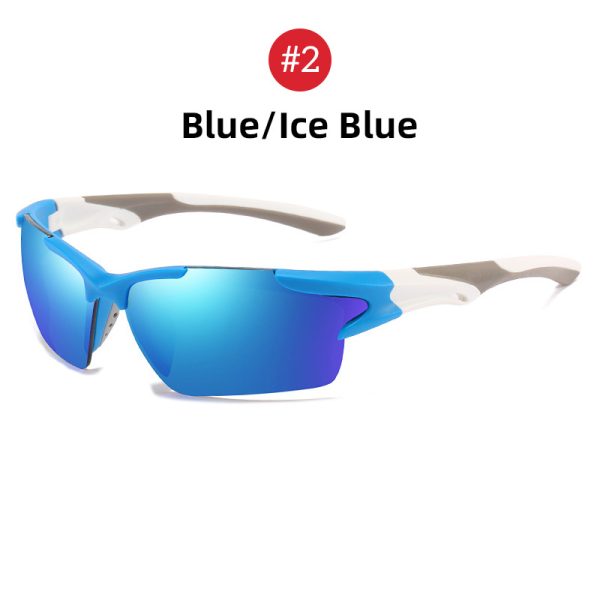 ⁦Colorful Film Driving Fishing Mirror Glasses⁩ - الصورة ⁦3⁩