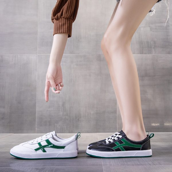 ⁦All-matching Sneakers Breathable Casual Korean Style Flat Shoes⁩ - الصورة ⁦2⁩