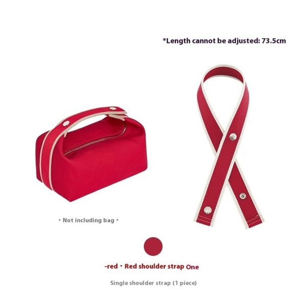 ⁦Wash Bag, Armpit Canvas Shoulder Strap, Inner Liner Accessories⁩ - الصورة ⁦7⁩