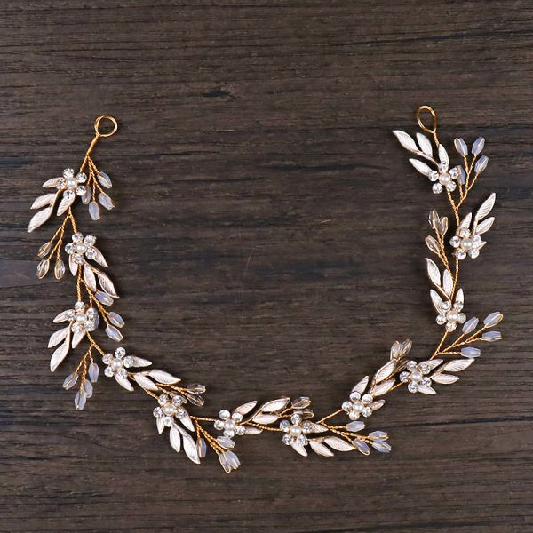 ⁦Bride Hair Band Wedding Accessories Photography Props⁩ - الصورة ⁦6⁩