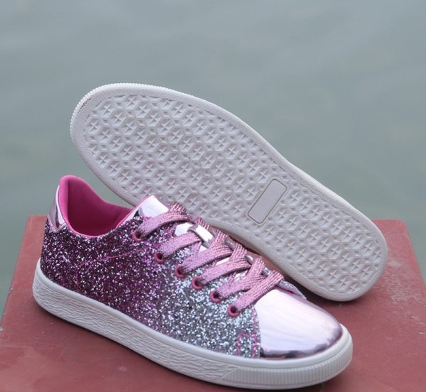 ⁦Women's Colorful Sequins Casual Low-top Shoes⁩ - الصورة ⁦7⁩