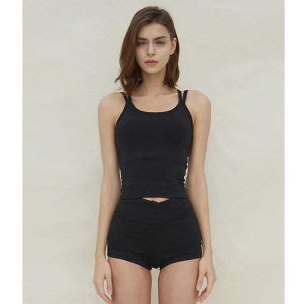 ⁦Yoga Fitness Sports Vest Spaghetti Strap Women⁩ - الصورة ⁦4⁩