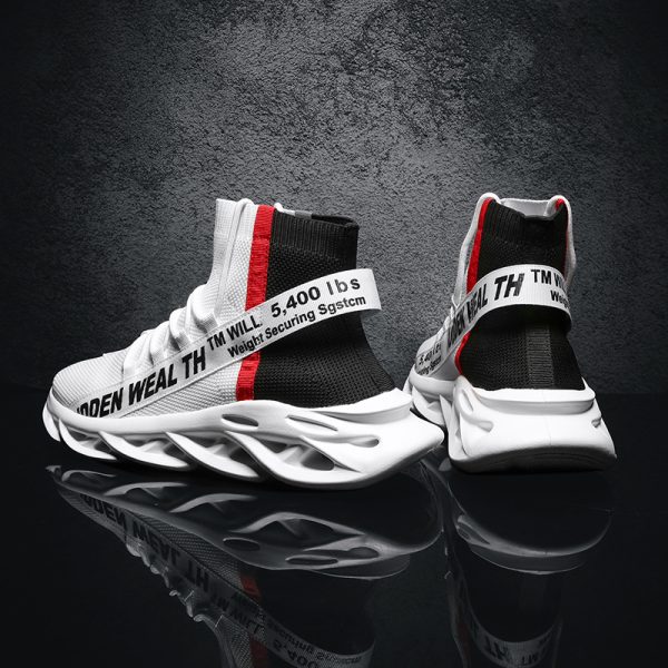 ⁦Breathable high-top socks shoes⁩ - الصورة ⁦2⁩
