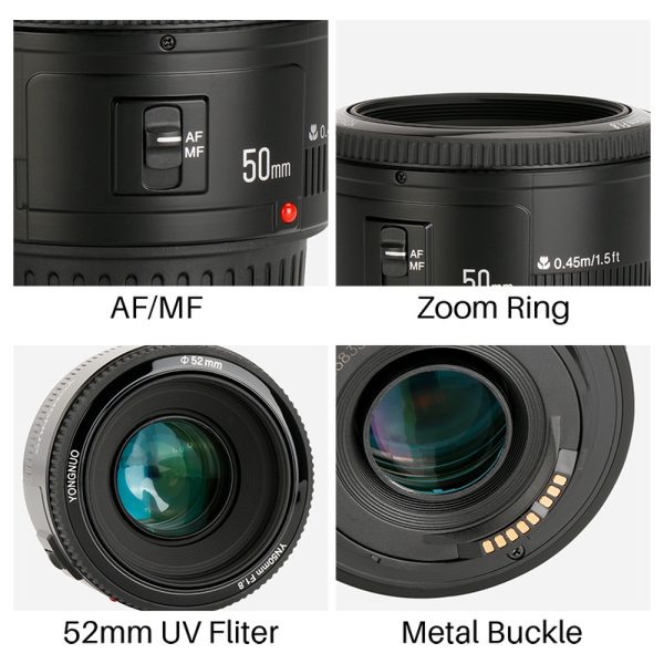 ⁦Yongnuo 50mm prime lens⁩ - الصورة ⁦4⁩