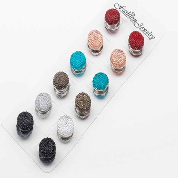 ⁦Women's yarn scarf accessories shawl buckle⁩ - الصورة ⁦3⁩