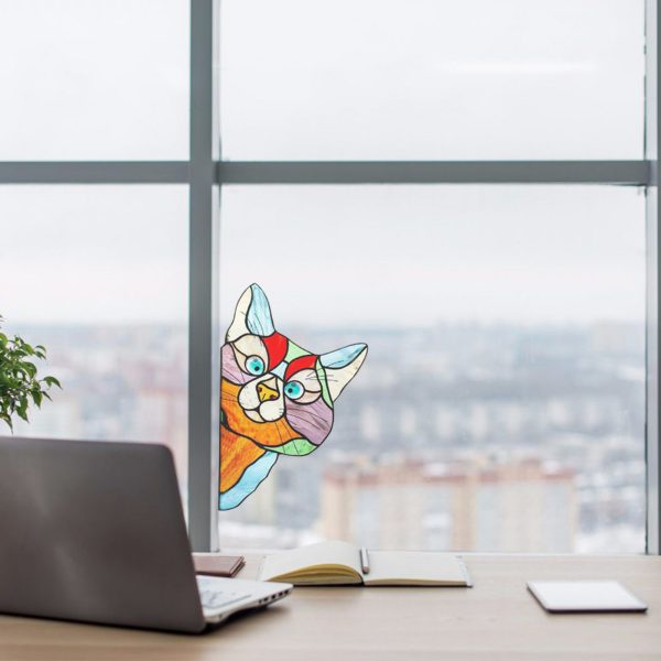 ⁦25# Personality Creative Interest Pet Animal Pattern Wall Stickers Acrylic Pendant Decoration For Home And Car Декор Комнаты⁩ - الصورة ⁦3⁩