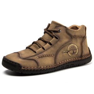 Vintage hand-stitched leather shoes