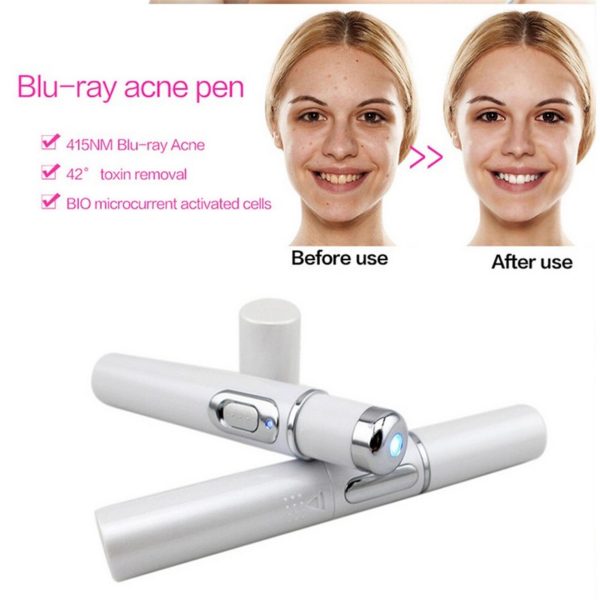 ⁦Blue Light Therapy Acne Laser Pen Soft Scar Wrinkle Removal Treatment Device Skin Care Beauty Equipment⁩ - الصورة ⁦9⁩