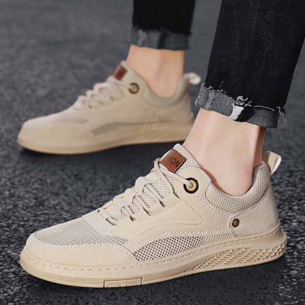 ⁦Breathable mesh sports men's shoes⁩ - الصورة ⁦2⁩