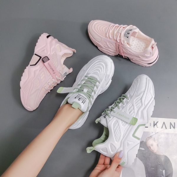 ⁦Versatile lightweight lace up casual women's shoes⁩ - الصورة ⁦3⁩
