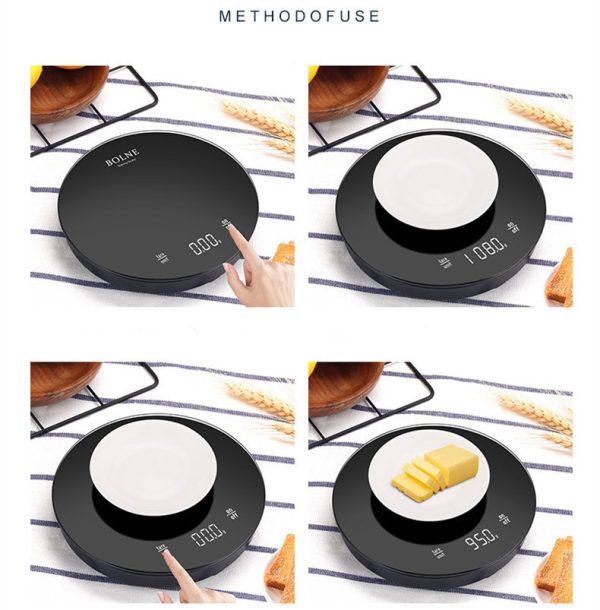 ⁦0.1G Precision Household Food Weighing Electronic Scale For Baking⁩ - الصورة ⁦3⁩