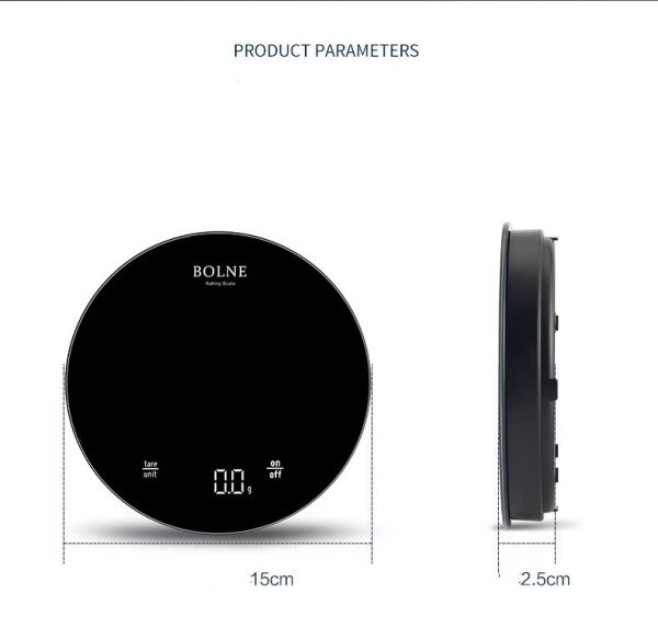 ⁦0.1G Precision Household Food Weighing Electronic Scale For Baking⁩ - الصورة ⁦7⁩