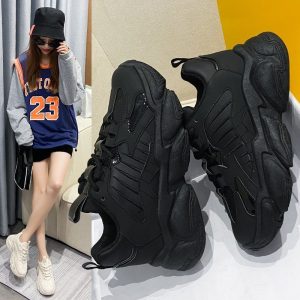 The New Autumn All-Match Student Single Shoes Show Thin Feet Small Sneakers
