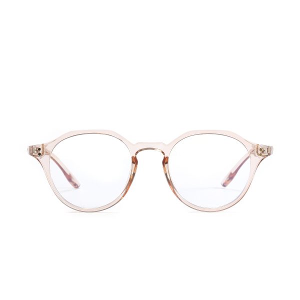 ⁦Wuhuama Glasses Round Full Frame TR90 Blu-ray Glasses⁩ - الصورة ⁦4⁩