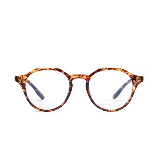 ⁦Wuhuama Glasses Round Full Frame TR90 Blu-ray Glasses⁩ - الصورة ⁦9⁩