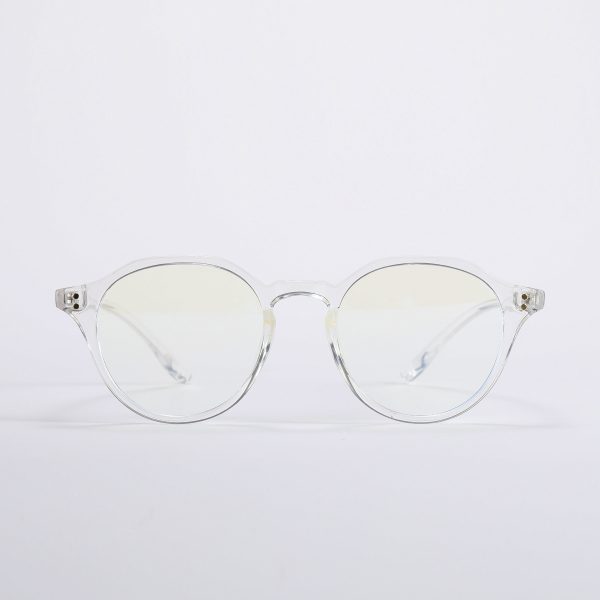 ⁦Wuhuama Glasses Round Full Frame TR90 Blu-ray Glasses⁩ - الصورة ⁦7⁩