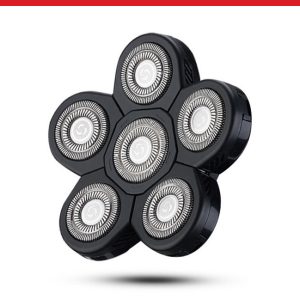 The New Bald Artifact Blade Male Washing Electric Shaver Accessories 6 Blade Spare Blade Accessories Rotating Five