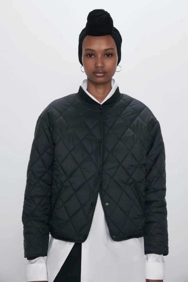 ⁦Women's Cotton Jacket Women's Coat⁩ - الصورة ⁦4⁩