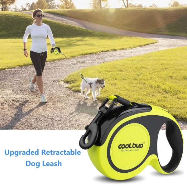 ⁦Amazon New Product Pet Leash Large And Medium-Sized Dog Outdoor Dog Leash Tractor Automatic Retractable Dog Leash⁩ - الصورة ⁦5⁩